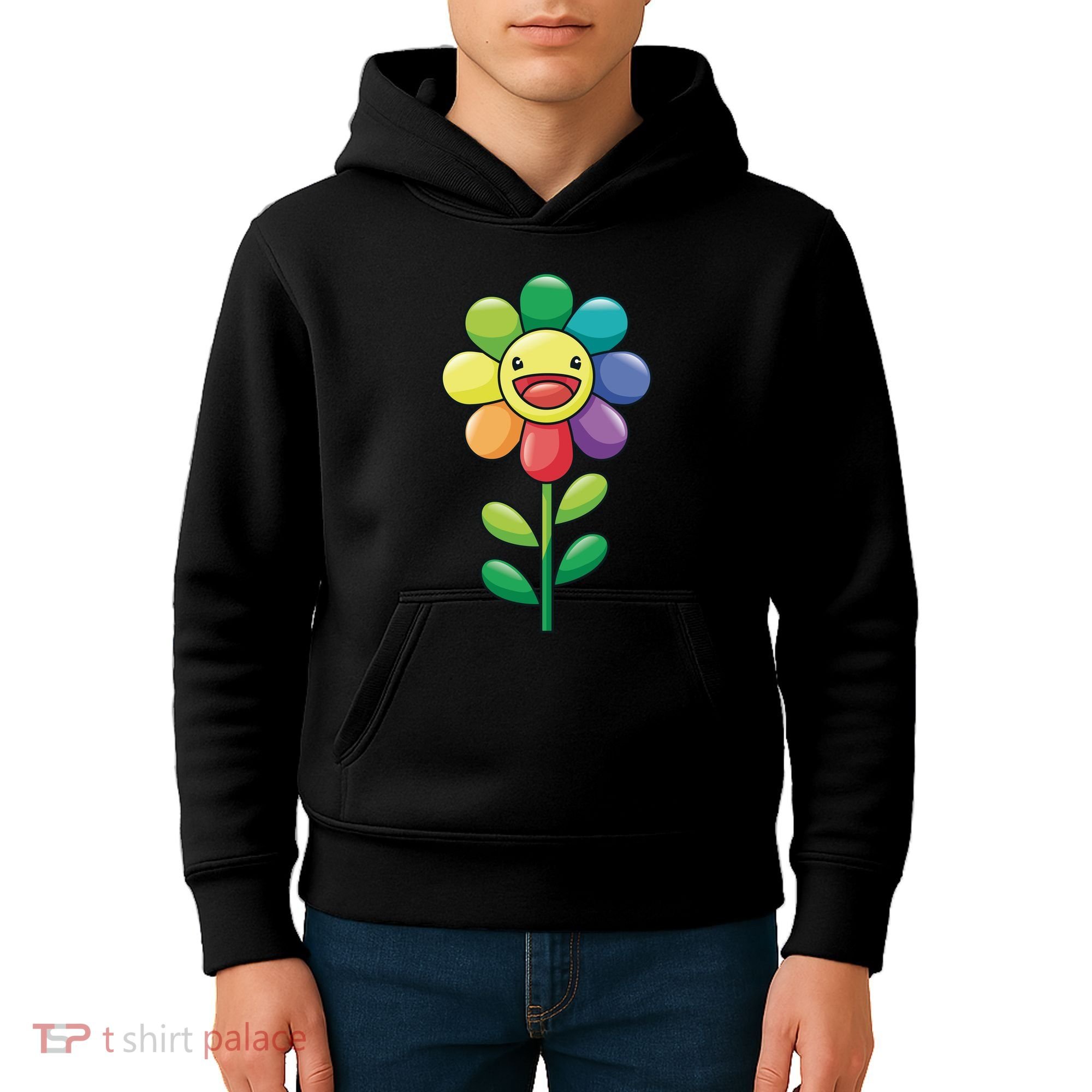 Happy Sunflower Kids Hoodie