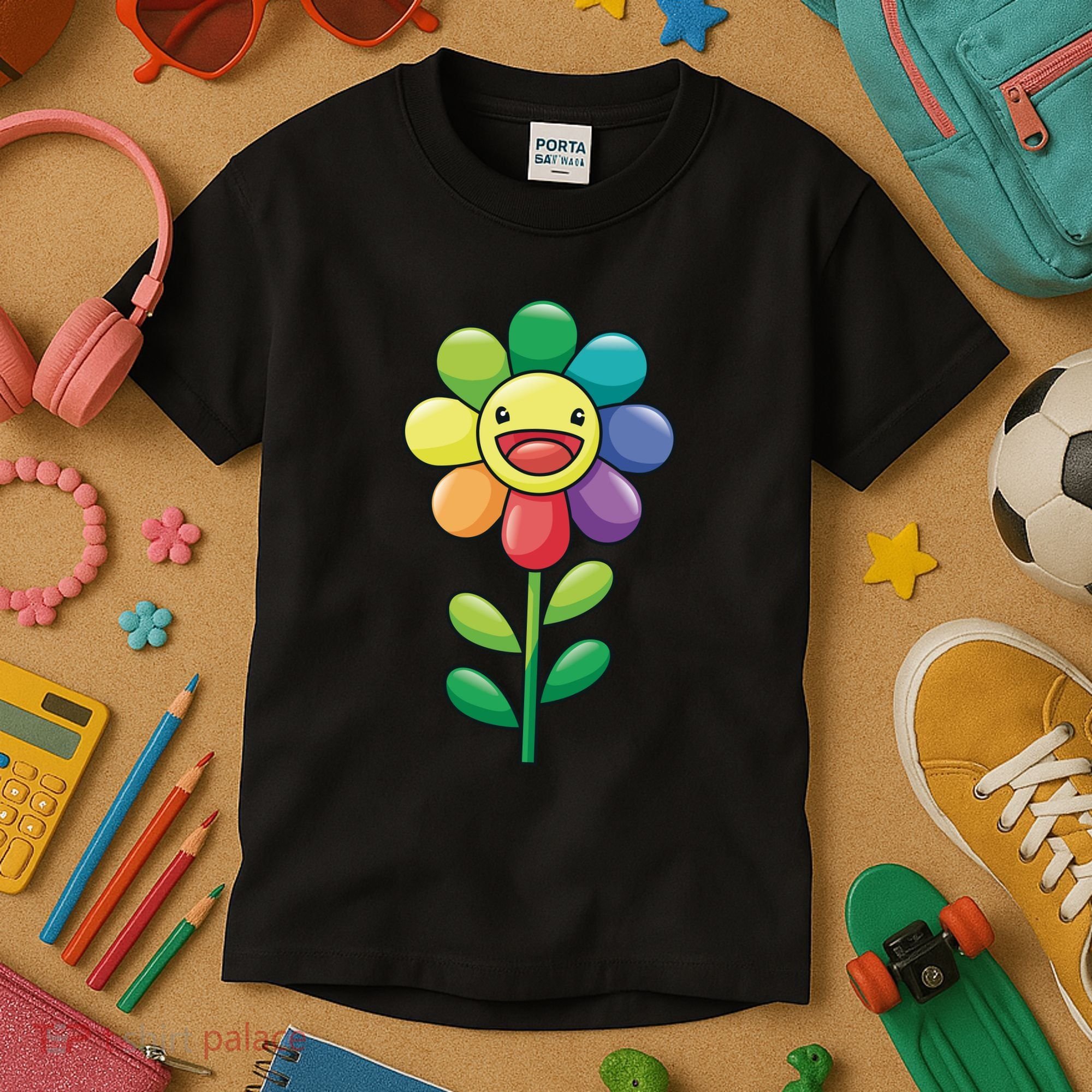 Happy Sunflower Kids T-Shirt