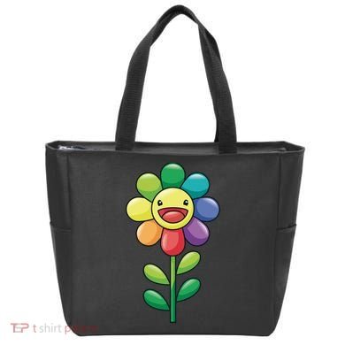 Happy Sunflower Tote Bag