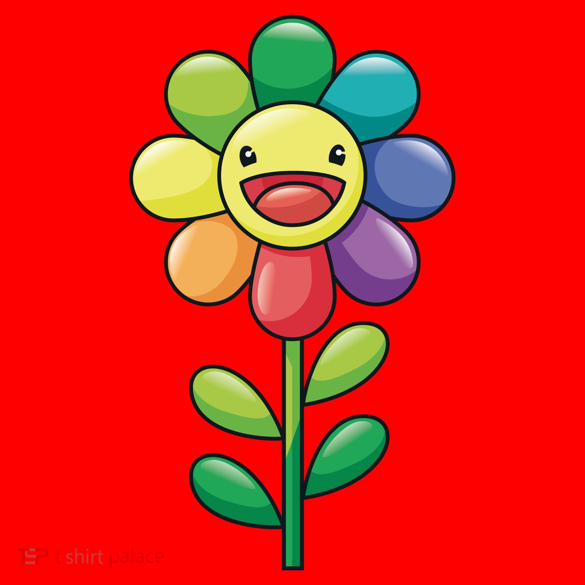 Happy Sunflower Santa Hat