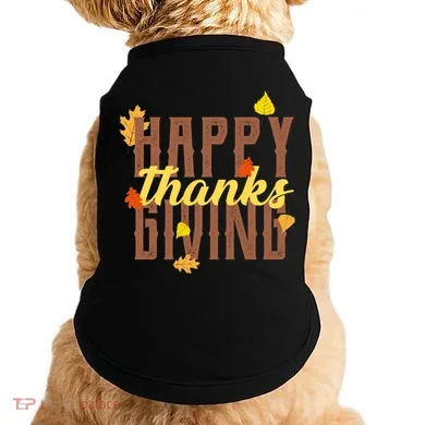Happy Thanksgiving Doggie Tank