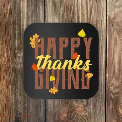 Happy Thanksgiving Coaster