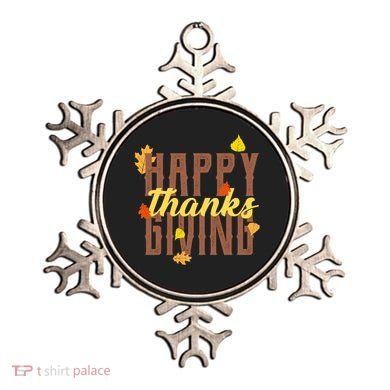 Happy Thanksgiving Ornament