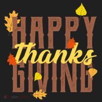 Happy Thanksgiving Golf Towel thumb 3