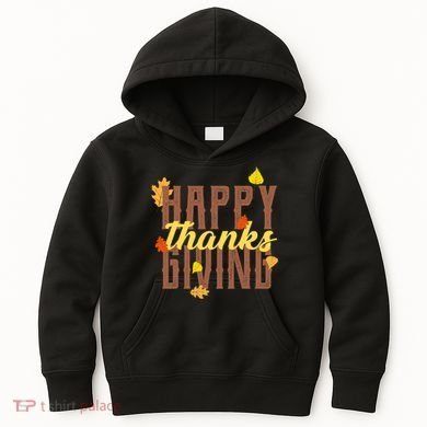 Happy Thanksgiving Kids Hoodie