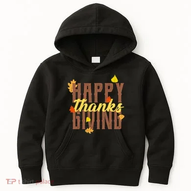 Happy Thanksgiving Kids Hoodie