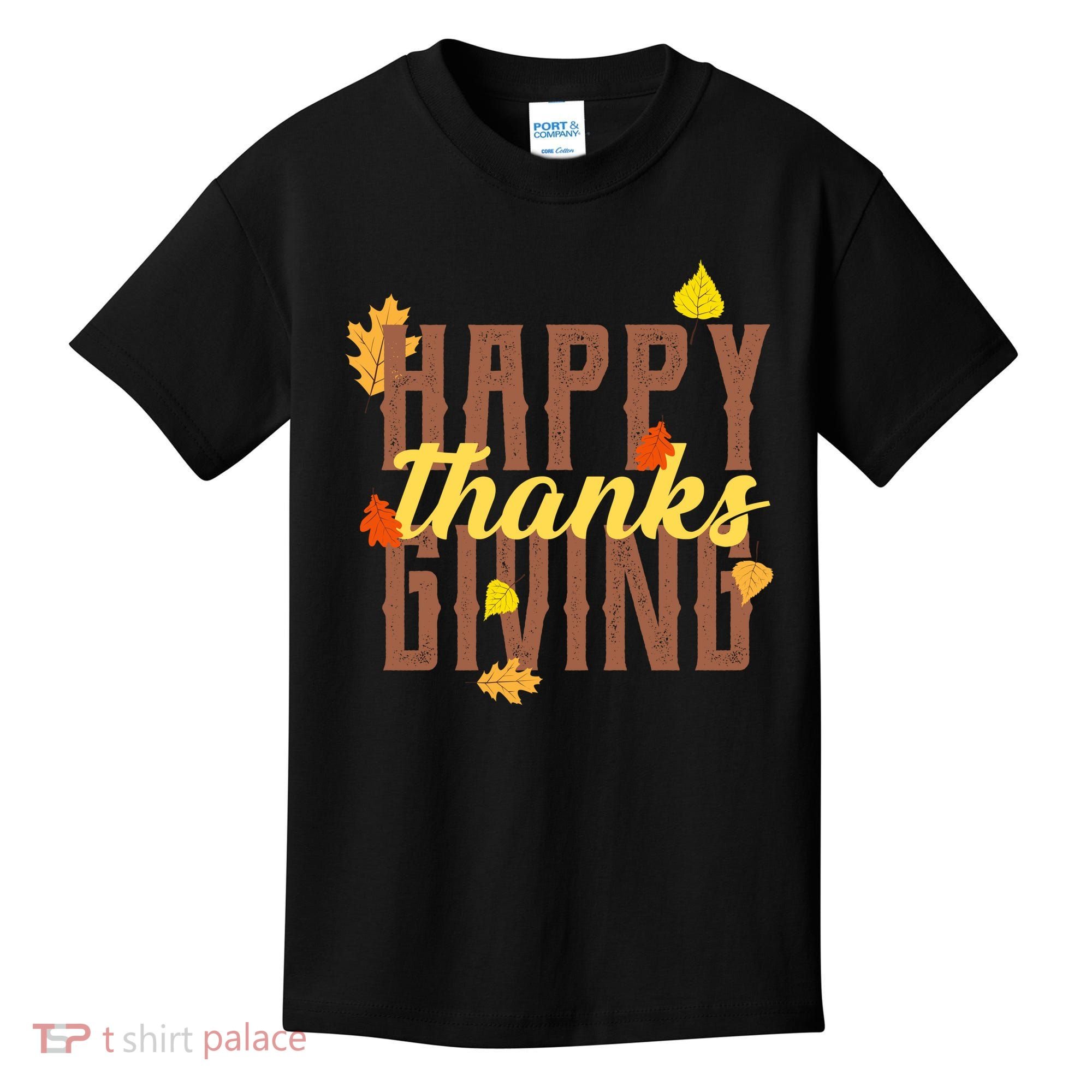 Happy Thanksgiving Kids T-Shirt