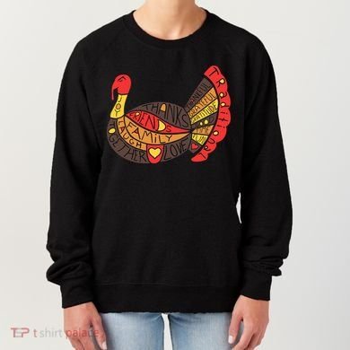 Happy Thanksgiving Day Turkey Women's Sweatshirt