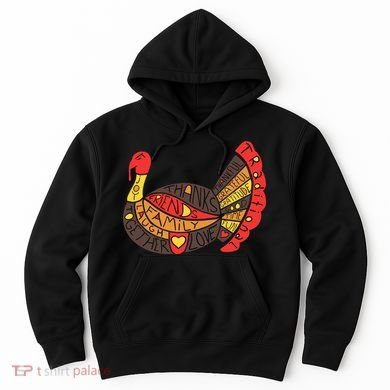 Happy Thanksgiving Day Turkey Hoodie