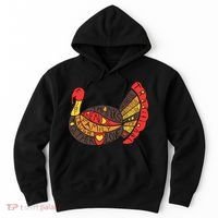 Happy Thanksgiving Day Turkey Hoodie thumb 0