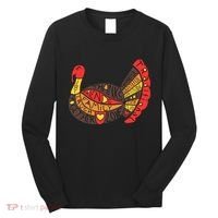 Happy Thanksgiving Day Turkey Long Sleeve Shirt thumb 0