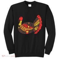 Happy Thanksgiving Day Turkey Sweatshirt thumb 0