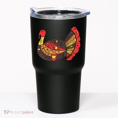 Happy Thanksgiving Day Turkey Tumbler