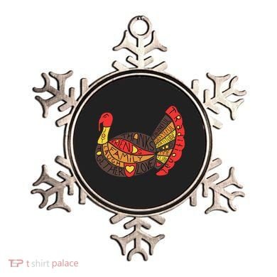 Happy Thanksgiving Day Turkey Ornament