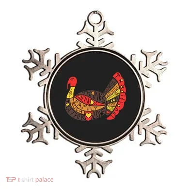 Happy Thanksgiving Day Turkey Ornament