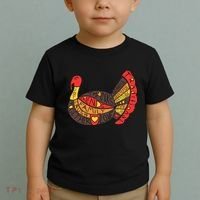 Happy Thanksgiving Day Turkey Toddler T-Shirt thumb 2