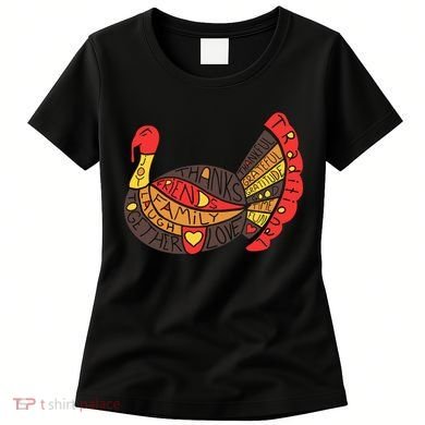 Happy Thanksgiving Day Turkey Women's T-Shirt