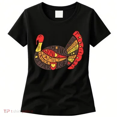 Happy Thanksgiving Day Turkey Women's T-Shirt