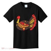 Happy Thanksgiving Day Turkey Kids T-Shirt thumb 0