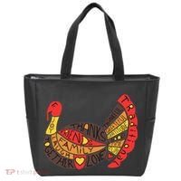 Happy Thanksgiving Day Turkey Tote Bag thumb 0