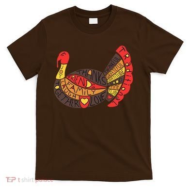 Happy Thanksgiving Day Turkey T-Shirt