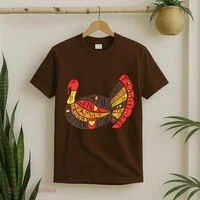 Happy Thanksgiving Day Turkey T-Shirt thumb 2