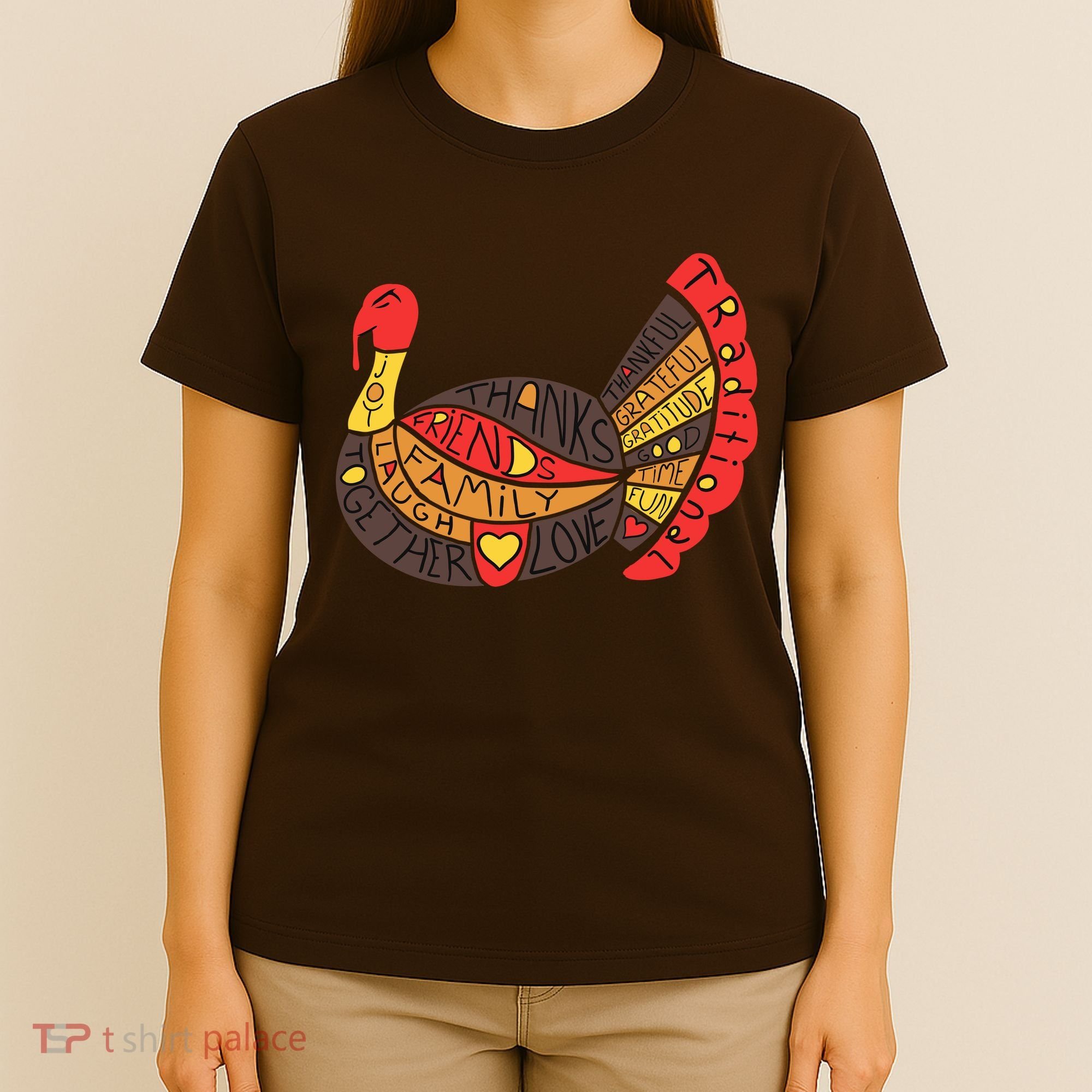 Happy Thanksgiving Day Turkey T-Shirt