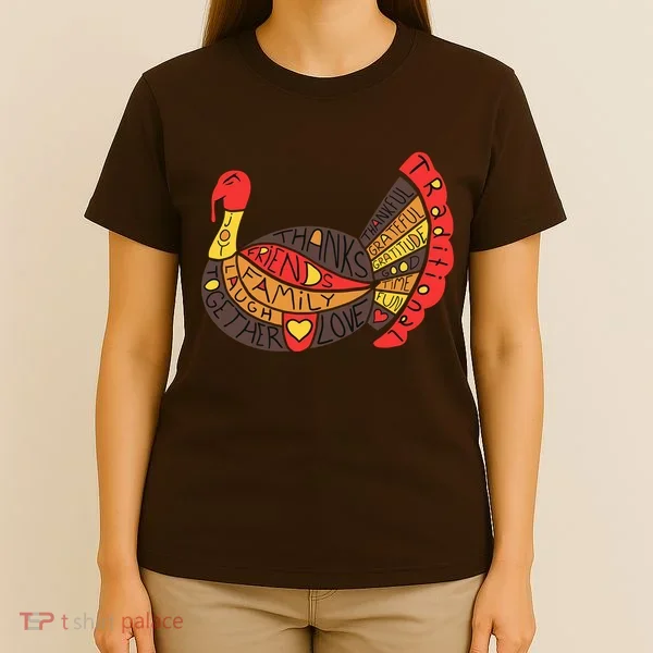 Happy Thanksgiving Day Turkey T-Shirt