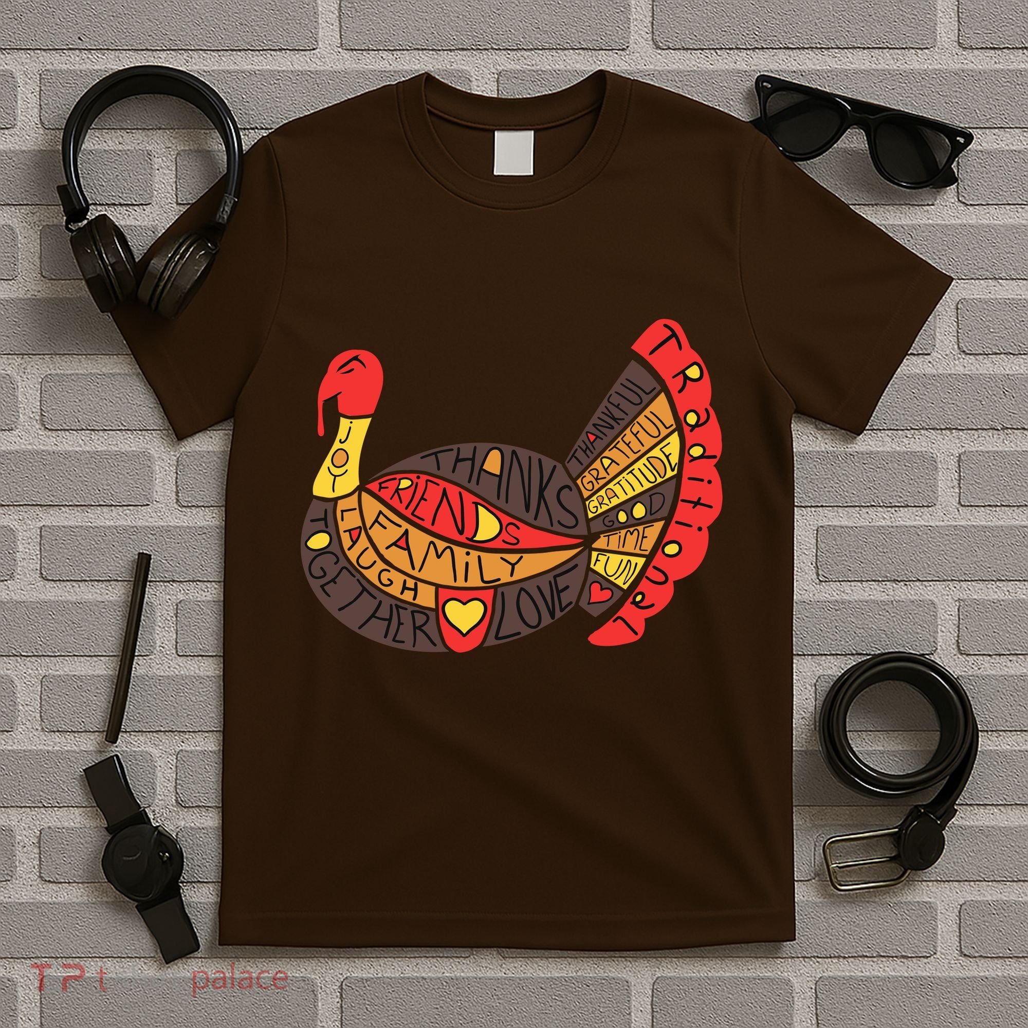 Happy Thanksgiving Day Turkey T-Shirt