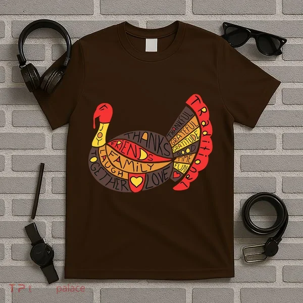 Happy Thanksgiving Day Turkey T-Shirt