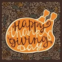 Happy Thanksgiving Day Turkey Pumpkin Logo Baby Bodysuit thumb 2