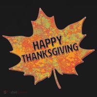 Happy Thanksgiving Fall Leaf Tank Top thumb 6