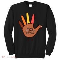 Happy Thanksgiving Hand Turkey Sweatshirt thumb 0