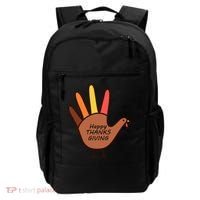 Happy Thanksgiving Hand Turkey Backpack thumb 0