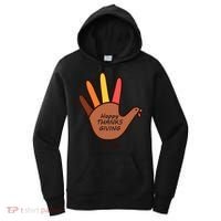 Happy Thanksgiving Hand Turkey Women's Hoodie thumb 0