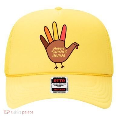 Happy Thanksgiving Hand Turkey Hat