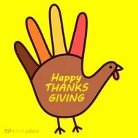 Happy Thanksgiving Hand Turkey Women's T-Shirt thumb 6