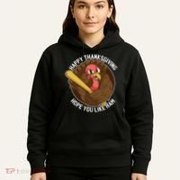 Happy Thanksgiving Hope You Like Ham Hoodie thumb 5
