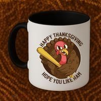 Happy Thanksgiving Hope You Like Ham Coffee Mug thumb 2