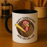 Happy Thanksgiving Hope You Like Ham Coffee Mug thumb 4