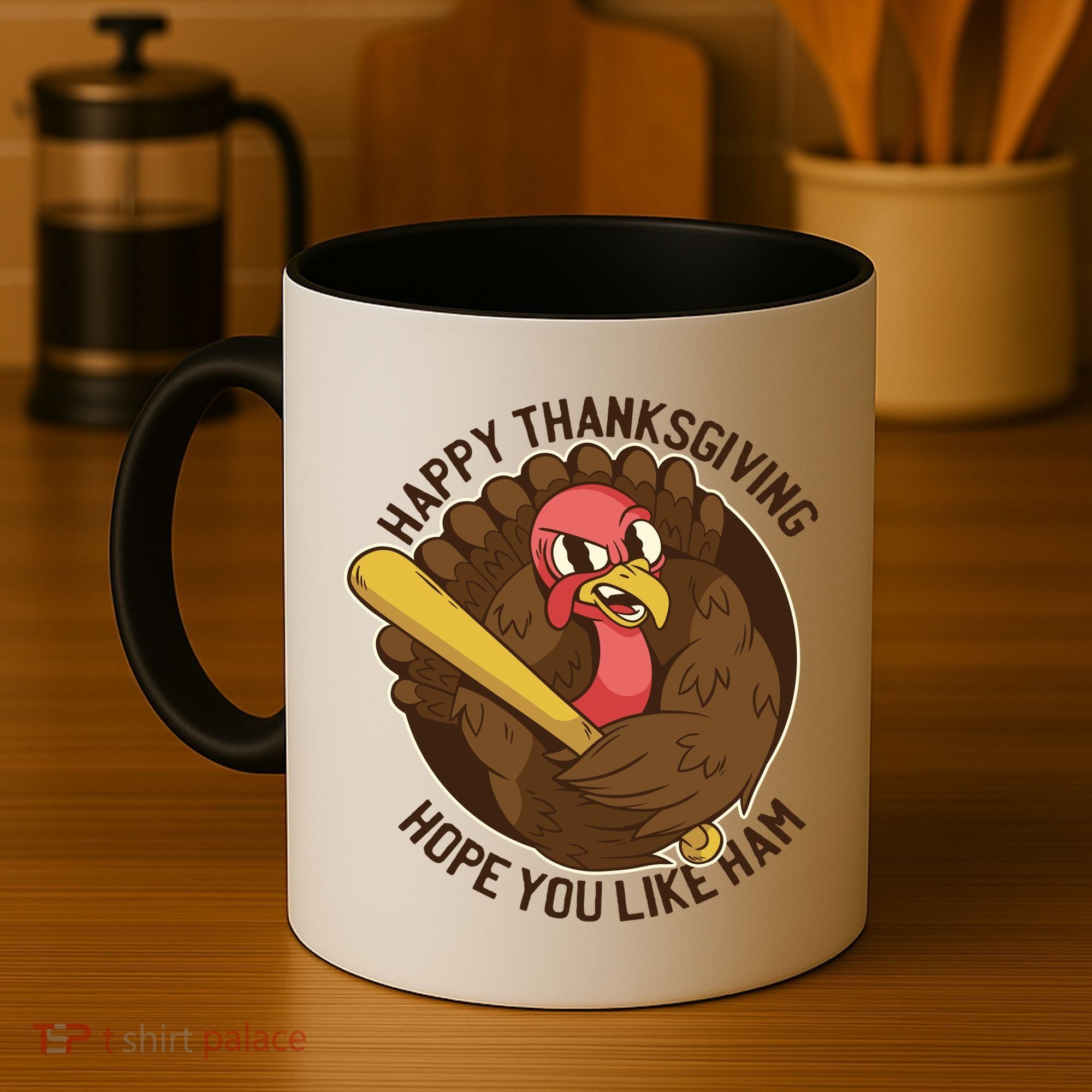 Happy Thanksgiving Hope You Like Ham Coffee Mug