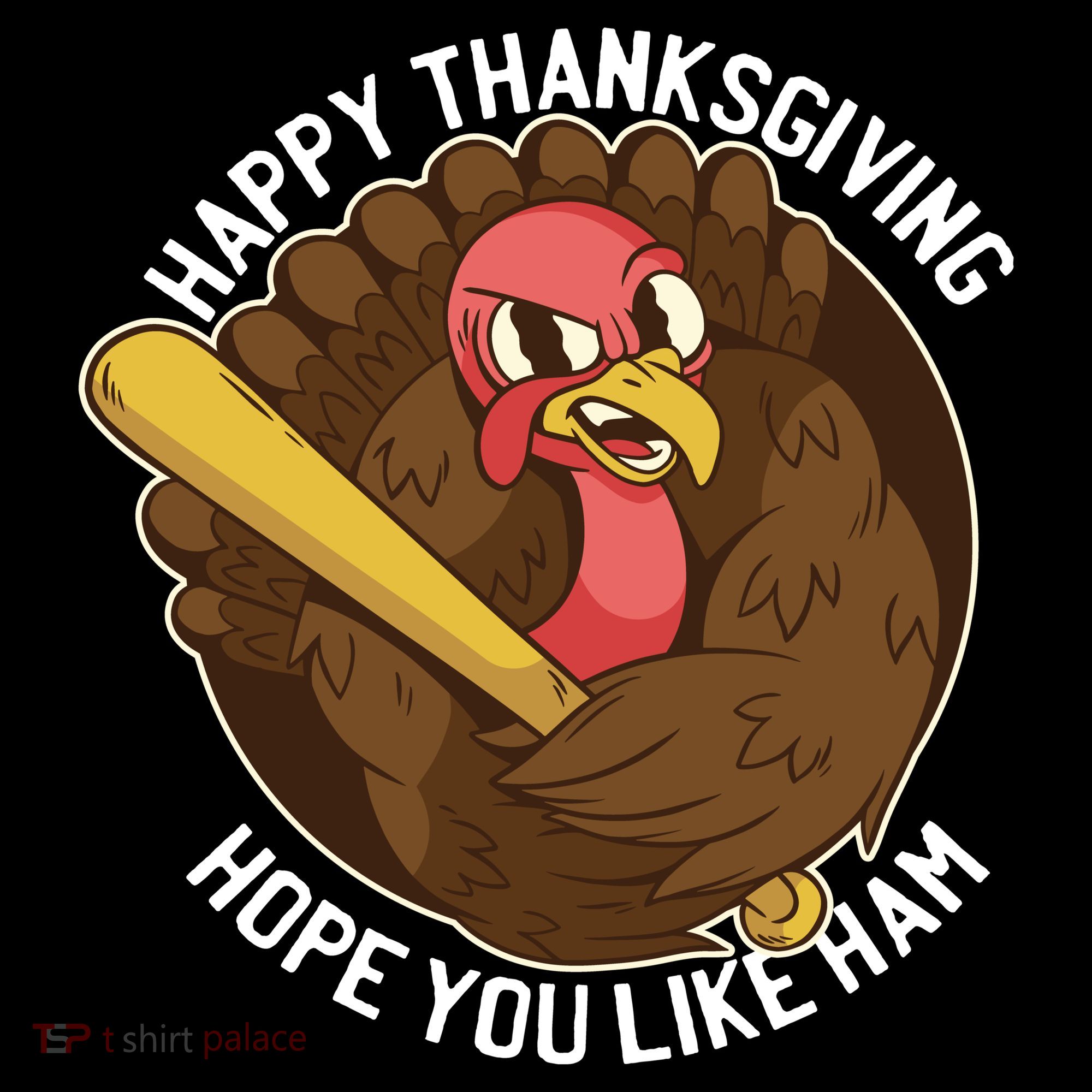 Happy Thanksgiving Hope You Like Ham Ornament