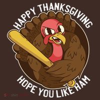 Happy Thanksgiving Hope You Like Ham Mousepad thumb 1