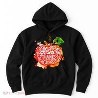 Happy Thanksgiving Pumpkin Splatter Hoodie thumb 0
