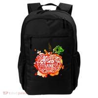 Happy Thanksgiving Pumpkin Splatter Backpack thumb 0