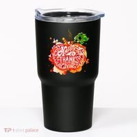 Happy Thanksgiving Pumpkin Splatter Tumbler thumb 0