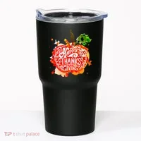 Happy Thanksgiving Pumpkin Splatter Tumbler thumb 0