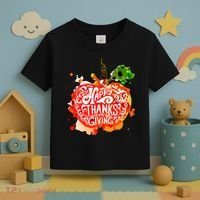 Happy Thanksgiving Pumpkin Splatter Toddler T-Shirt thumb 3