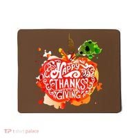 Happy Thanksgiving Pumpkin Splatter Mousepad thumb 0