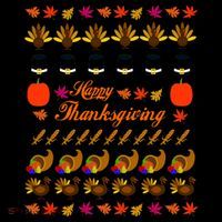 Happy Thanksgiving Turkey Ugly Sweater Kids Sweatshirt thumb 2